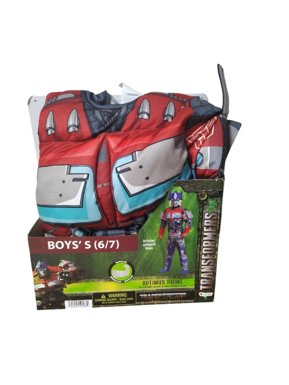 Transformers Boys S (6/7) Optimus Prime Halloween Costume